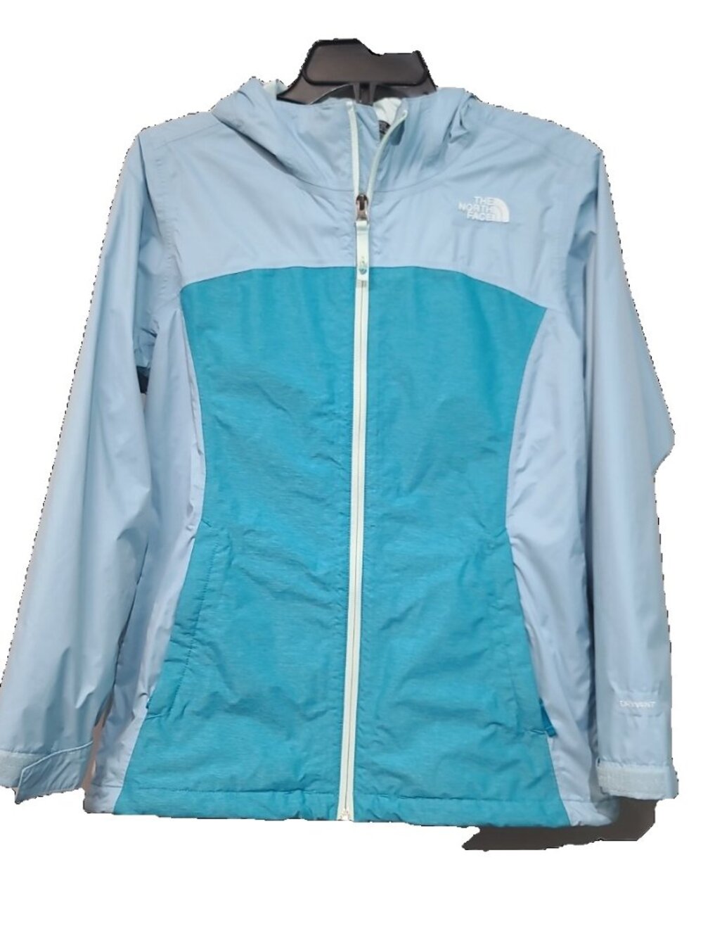 The North Face DryVent Hooded Rain Jacket Blue Kids L